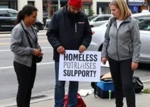 Ação de acolhimento à população em situação de rua