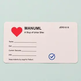 Cartão Uniforme Escolar