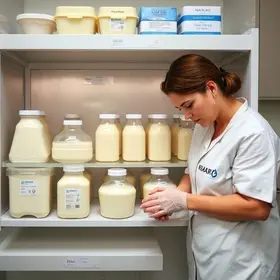 bancos de leite humano do DF