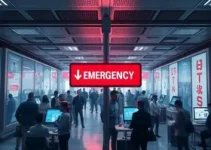 filas de emergência