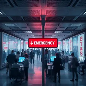 filas de emergência