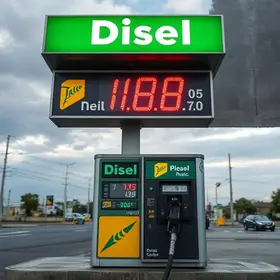 litro do diesel