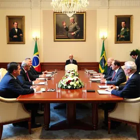 reunião do Ministério da Justiça