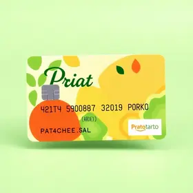 Cartão Prato Cheio