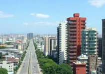 aumento de área urbanizada