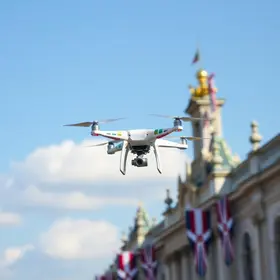 restrição temporária para voos de drones