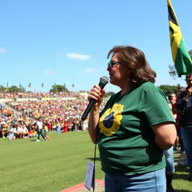 comício Lula DF