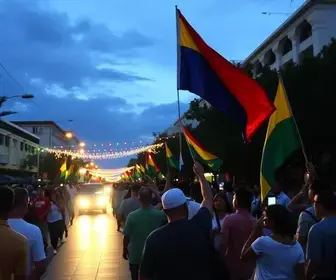 manifestações em Brasília